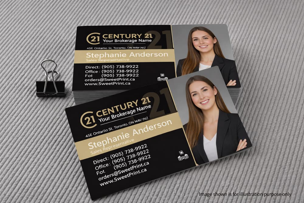 Business card example