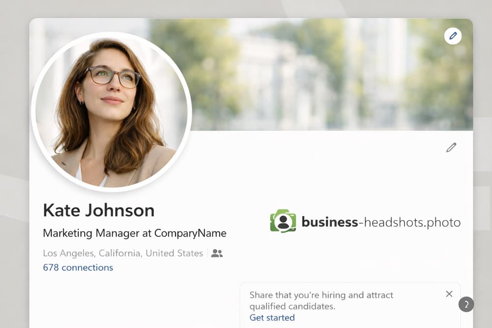 LinkedIn profile example